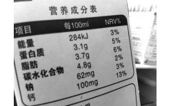 食品檢測中的營養(yǎng)標(biāo)簽檢測和食品營養(yǎng)成份檢測