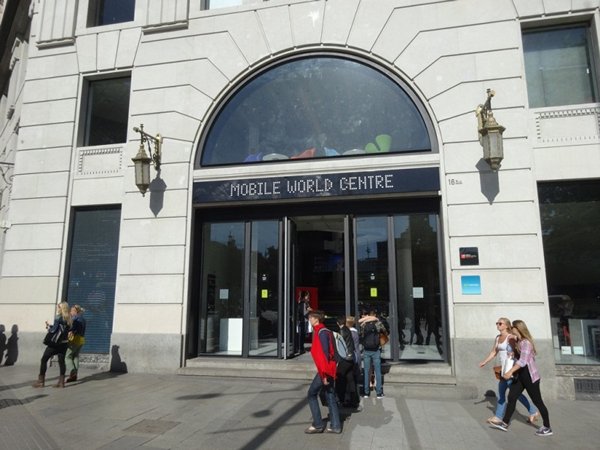 相片:世界流動(dòng)通訊中心位于巴塞羅那市中心