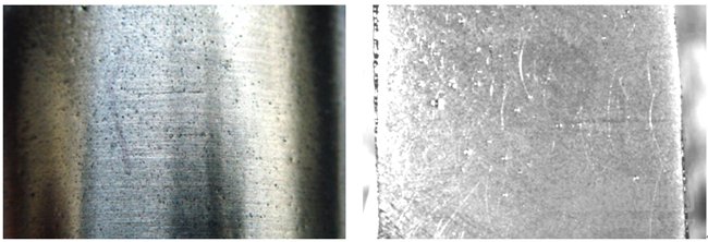 軸承零件的非相關(guān)磁痕形貌分析