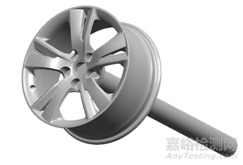 鍛制鋁合金輪轂彎曲疲勞試驗(yàn)研究