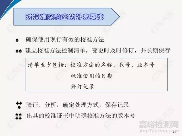 2016年CNAS實驗室要求重要新變化