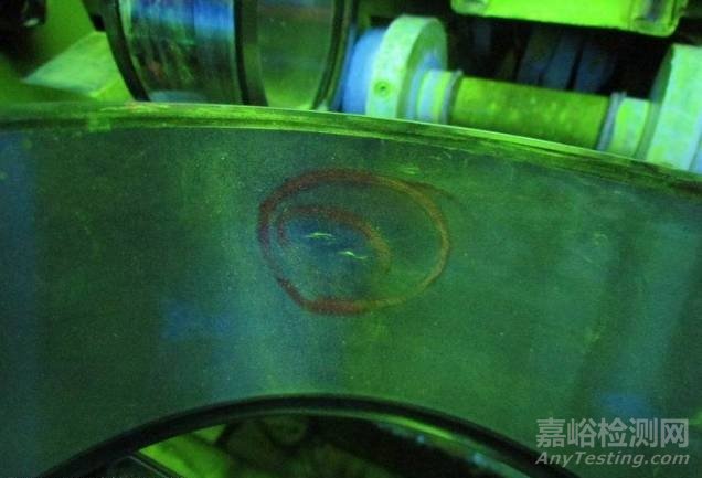 軸承零部件熒光磁粉探傷圖譜