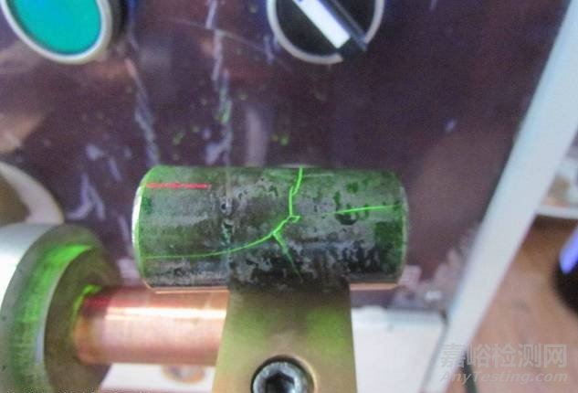 軸承零部件熒光磁粉探傷圖譜