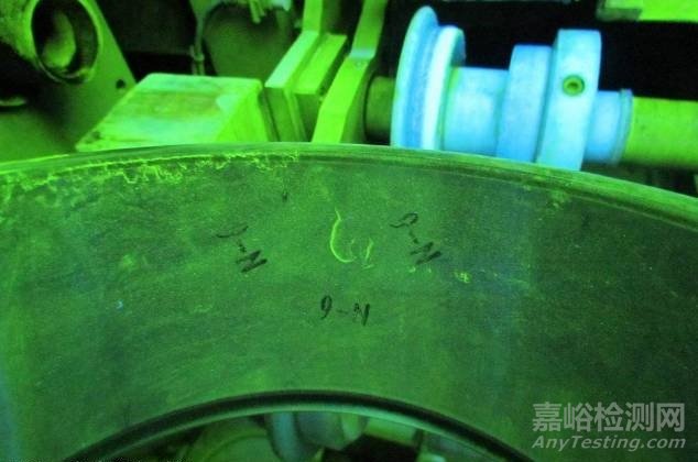 軸承零部件熒光磁粉探傷圖譜