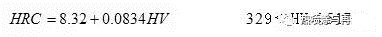洛氏、布氏、維氏、努氏硬度之間的換算公式