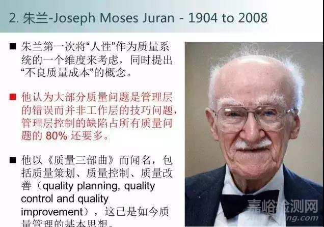 世界三大質(zhì)量大師：戴明、朱蘭和克勞士比的思想比較
