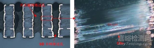 CAF導(dǎo)電陽極絲失效分析