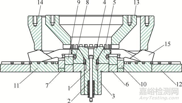 一種大傘齒輪淬火的壓模的設(shè)計(jì)