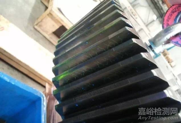 齒輪磨削裂紋失效分析