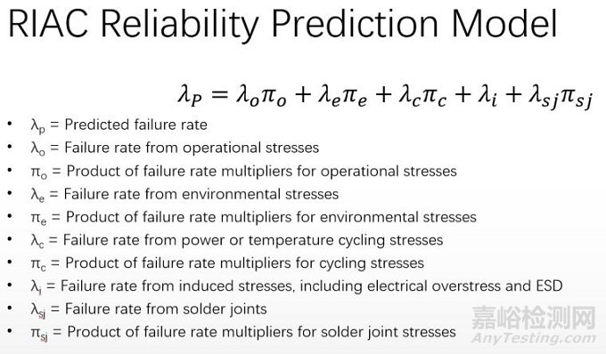 可靠性預(yù)計