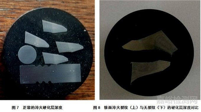 內(nèi)燃機(jī)氣門錐面淬火開裂的分析