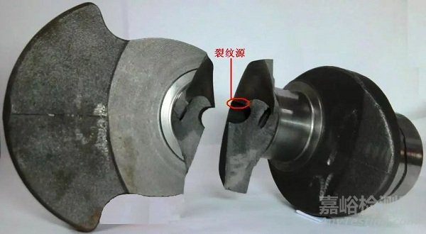 內(nèi)燃機曲軸芯孔斷裂失效分析方法