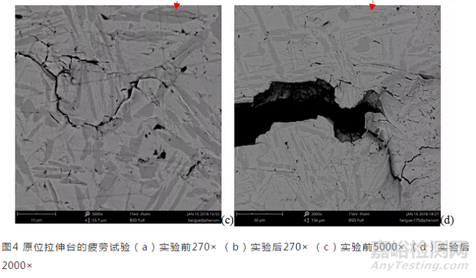掃描電鏡中的原位拉伸臺應用實例
