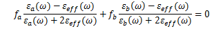 有效媒質(zhì)模型簡(jiǎn)介