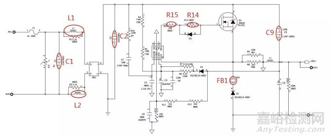 開關電源EMI整改實際案例！