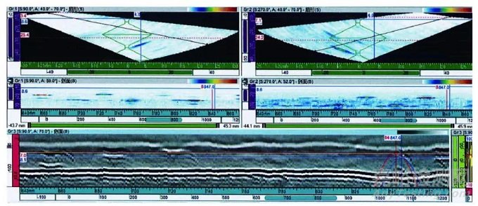 海底管線管中管對(duì)接環(huán)焊縫的相控陣超聲檢測(cè)