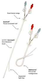 長(zhǎng)期血液透析導(dǎo)管技術(shù)特點(diǎn)