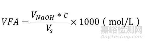如何測(cè)定揮發(fā)性脂肪酸VFA