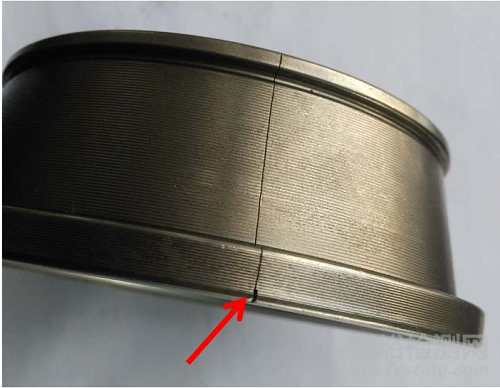 雙端面磨削加工后，發(fā)現(xiàn)軸承套圈發(fā)生斷裂的失效分析