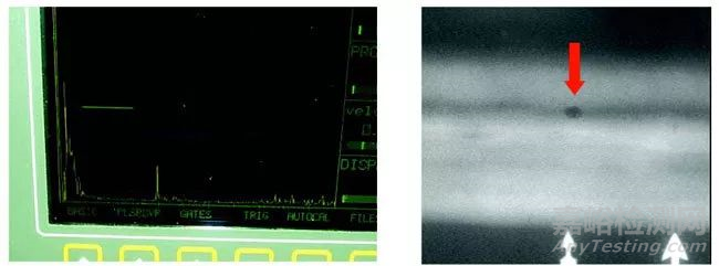 對接焊縫深度不連續(xù)性缺陷的超聲檢測