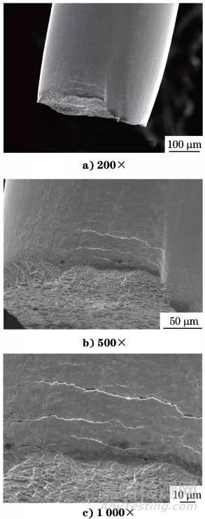 醫(yī)療器械用鎳鈦絲斷裂原因失效分析案例
