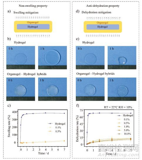 水凝膠材料的性能與檢測方法