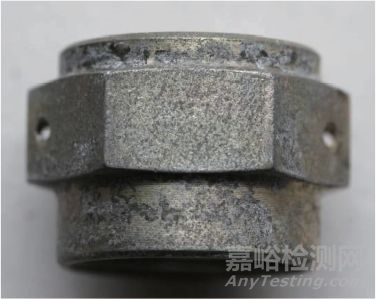 鍍鋅鈍化45A鋼外套螺母及平管嘴腐蝕失效分析