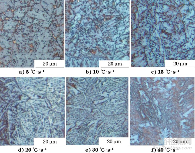 合金鋼中復(fù)相組織的彩色金相浸蝕方法 