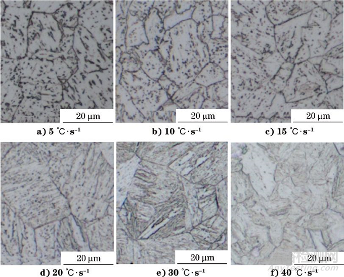 合金鋼中復(fù)相組織的彩色金相浸蝕方法 