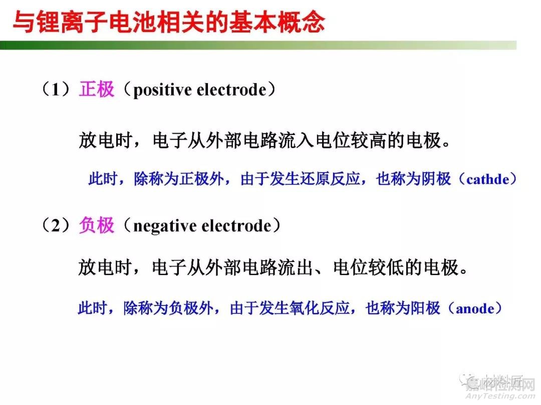 鋰離子電池產(chǎn)生及相關(guān)專(zhuān)業(yè)術(shù)語(yǔ)簡(jiǎn)介