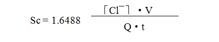 鹽霧含量與鹽霧沉降率測量計算及其相互關(guān)系分析