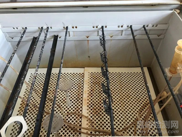 鹽霧試驗?zāi)芰︱炞C樣件后處理方法分析