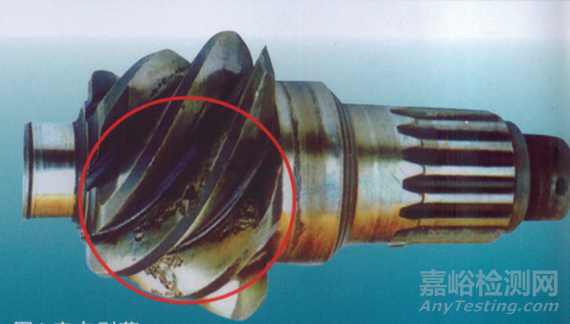 12種模式的齒輪傳動部件的失效分析 