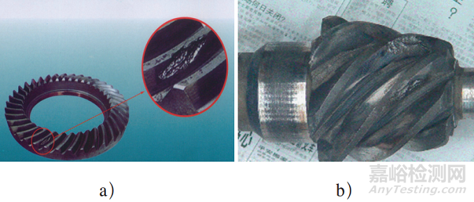12種模式的齒輪傳動部件的失效分析 