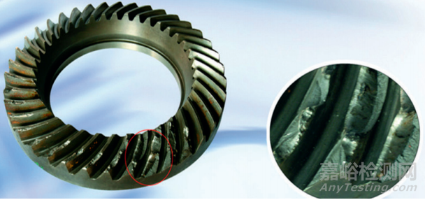 12種模式的齒輪傳動部件的失效分析 