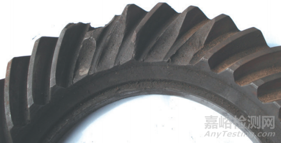 12種模式的齒輪傳動部件的失效分析 