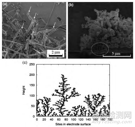 金屬鋰枝晶生長機制及抑制方法