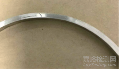 AgCuV合金導(dǎo)電滑環(huán)內(nèi)部缺陷失效分析