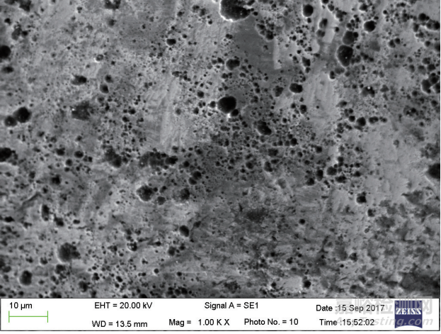 弧齒錐齒輪齒面電蝕失效分析