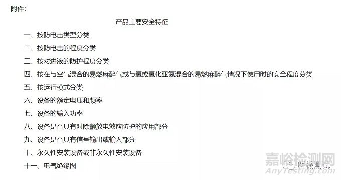 有源醫(yī)療器械產(chǎn)品技術要求附錄A如何編寫