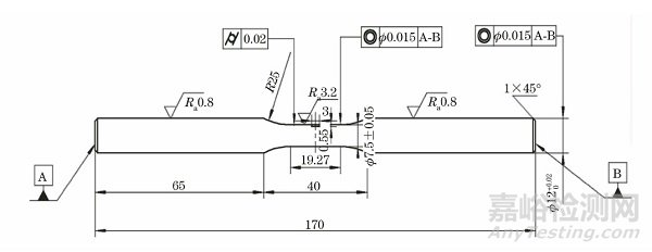 缺陷深度對旋轉彎曲疲勞性能的影響
