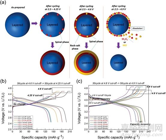 富鎳正極材料的電化學(xué)穩(wěn)定性