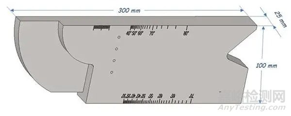 相控陣超聲檢測(cè)標(biāo)準(zhǔn)試塊校驗(yàn)介紹及用法