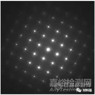 TEM衍射花樣的標(biāo)定原理:復(fù)雜電子衍射花樣