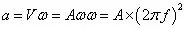 振動(dòng)幅度和振動(dòng)烈度的關(guān)系