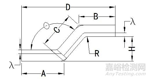 鈑金展開計(jì)算及工藝處理方法