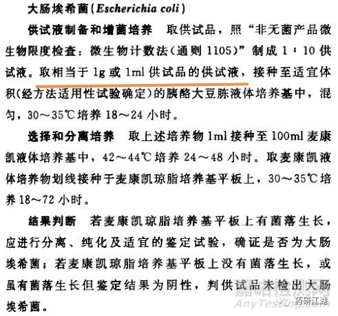 質(zhì)量標(biāo)準(zhǔn)中的微生物限度和無菌檢查