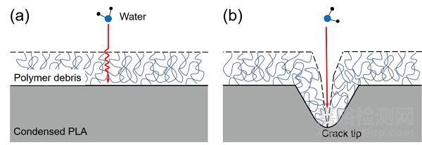 研究發(fā)現(xiàn)可降解塑料在降解過程中易于發(fā)生開裂而被破壞