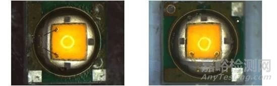 LED發(fā)光失效分析