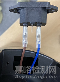 Ⅱ類器具用三插插頭三芯電源軟線耦合器接地懸空案例分析